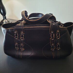 Cole Haan Satchel Bag - Black Leather